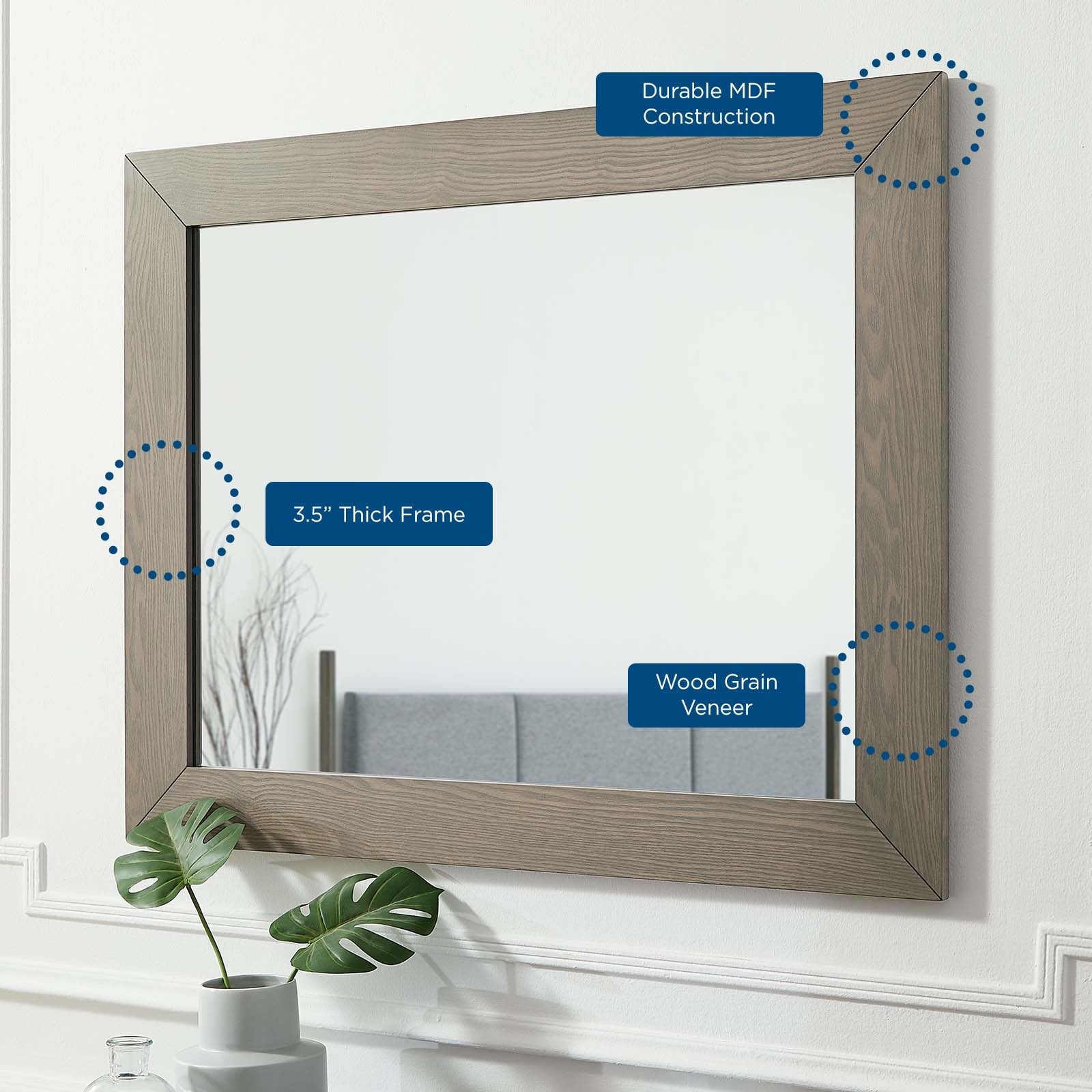 Merritt Mirror By Modway - MOD-6684 | Mirrors | Modishstore - 4