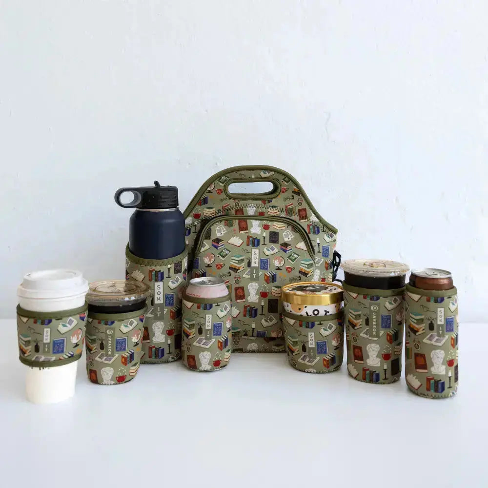 Sok-It LunchTote XL - Book Club   LunchTote-Evergreen