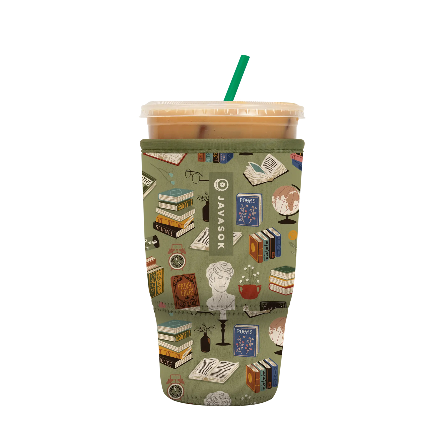 Sok-It JavaSok - Book Club Large 30-32oz 18.99 JavaSok-Evergreen