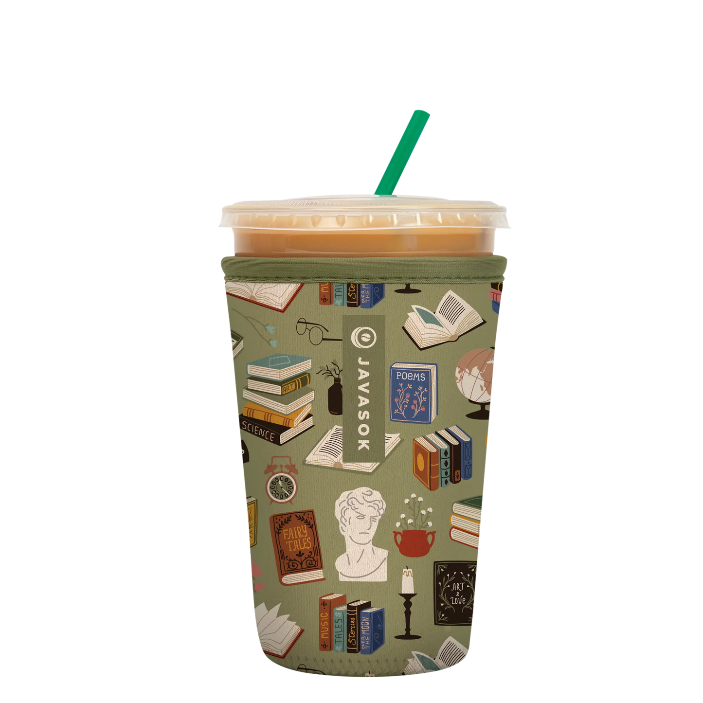 Sok-It JavaSok - Book Club Medium 22-28oz 16.99 JavaSok-Evergreen
