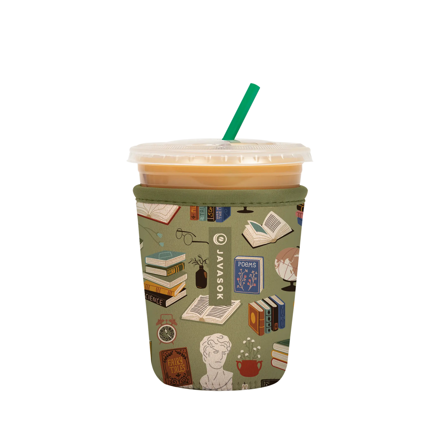 Sok-It JavaSok - Book Club Small 16-20oz 14.99 JavaSok-Evergreen